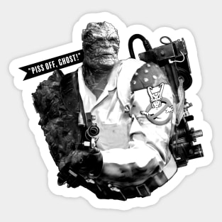 Korg Piss Off, Ghost Ghostbusters Parody Sticker